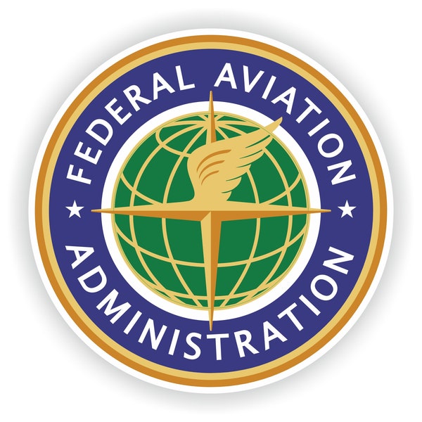 Federal Aviation Administration Seal Military Sticker for Laptop Book Fridge Guitar Motorcycle Helmet ToolBox Door PC Boat