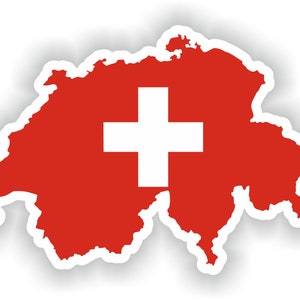 Bandera de mapa de Suiza - Descarga de archivos digitales - svg, png, eps, jpg