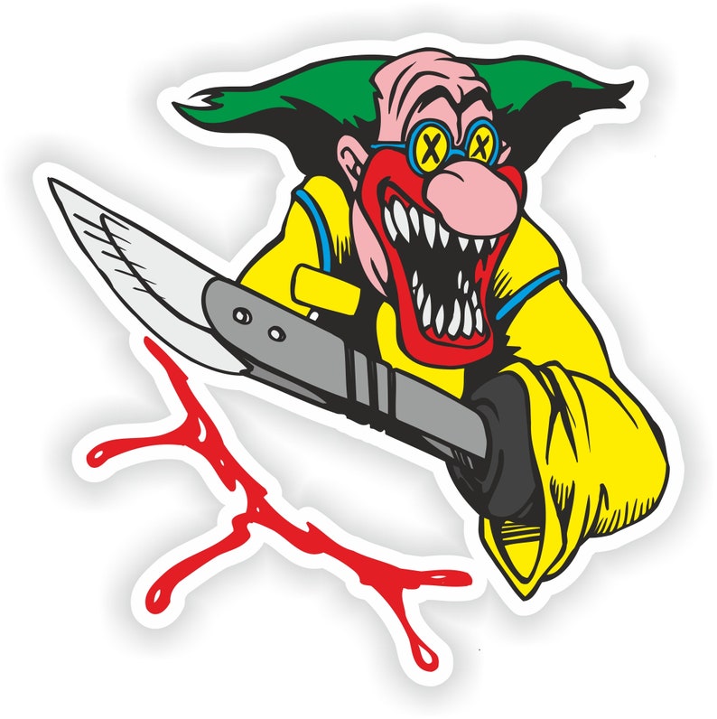 Joker Sticker for Laptop Book Fridge Guitar Motorcycle Helmet Etsy