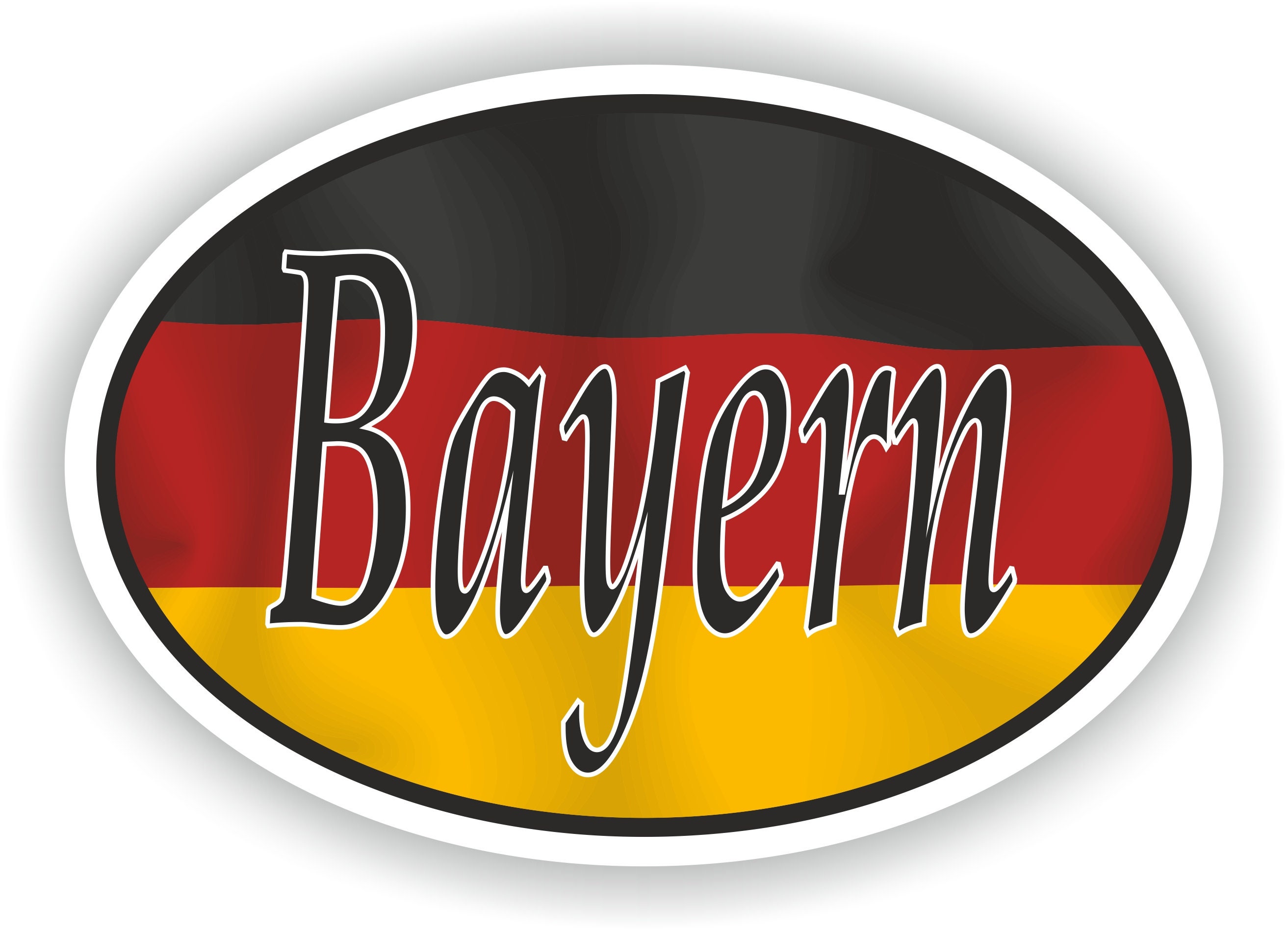 Bayern Freistaat Bayern Deutschland Karte Aufkleber Flagge für Laptop Buch  Kühlschrank Gitarre Motorrad Helm Werkzeugbox Tür PC Boot -  Österreich