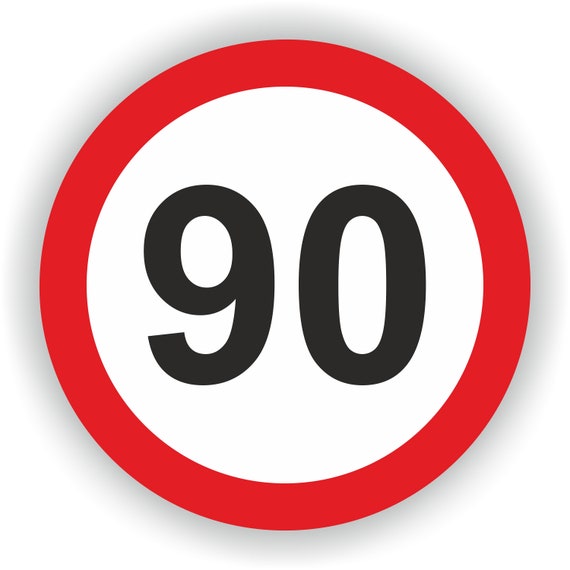 Speed Limit 90 Warning Sticker For Truck Bumper Car Laptop Etsy speed-limit-90-warning-sticker-for-truck-bumper-car-laptop-etsy
