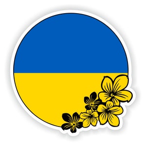 Ukraine flagge aufkleber - .de