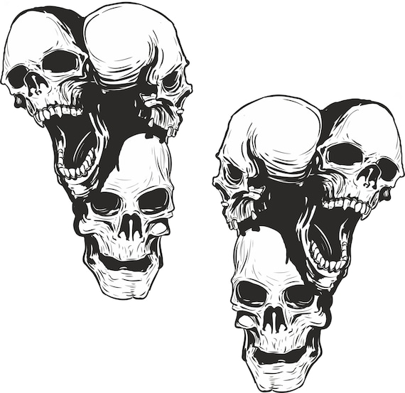 Sweet Pirate Skull Decal boat trailer truck New