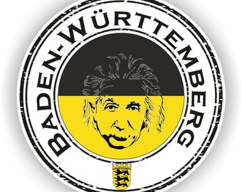 Baden-Wurttemberg Seal Round Flag - Digital File Download - svg, png, eps, jpg