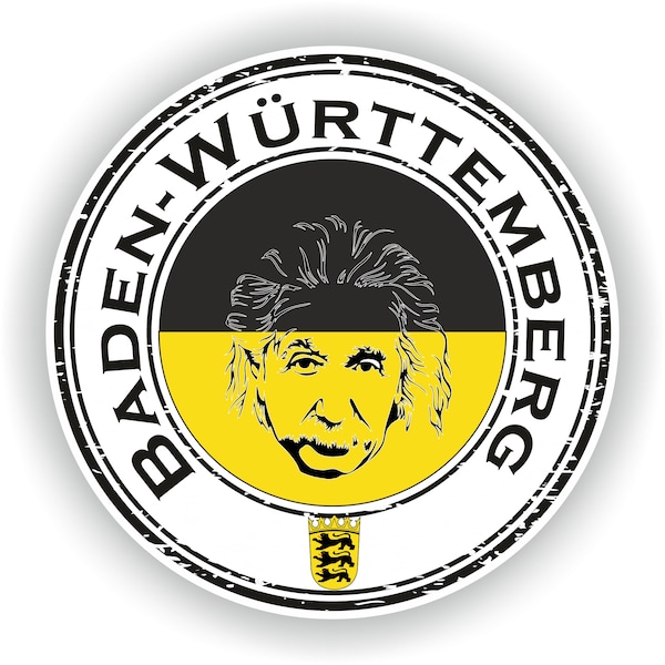 Baden-Wurttemberg Seal Round Flag - Digital File Download - svg, png, eps, jpg
