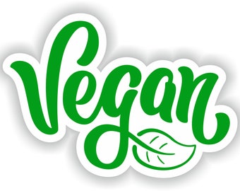 Vegan Sticker for Laptop Book Fridge Guitar Motorcycle Helmet ToolBox Door PC Boat #05