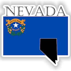 Nevada Country Project Vlag - Digitaal bestand downloaden - svg, png, eps, jpg