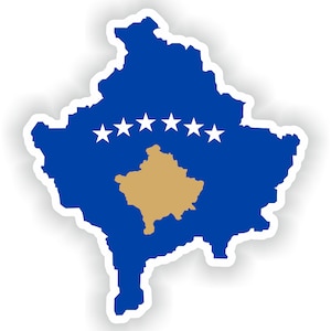 Aufnäher patches gedruckt Flaggen flagge fahne kosovo RKS