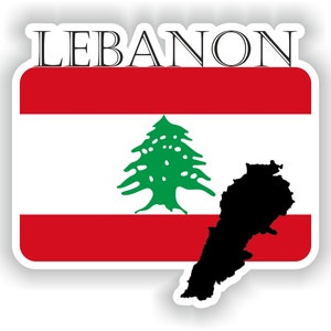 Liban pays projet drapeau - téléchargement de fichier numérique - svg, png, eps, jpg