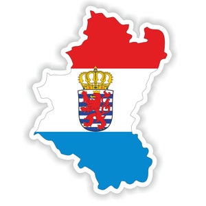 Bélgica Luxemburgo Bélgica mapa Pegatina Bandera para el libro portátil Nevera Guitarra Casco de motocicleta Caja de herramientas Puerta PC Barco