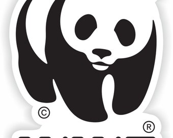 Nature WWF Sticker for Bumper Laptop Book Fridge Motorcycle Helmet ToolBox Door Hard Hat Tool Box Locker Truck