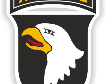 101st Airborne Division logo Sticker for Laptop Book Fridge Guitar Motorcycle Helmet ToolBox Door PC Boat