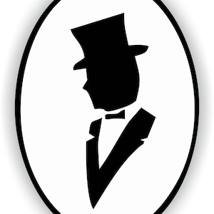 Toilet Teken Mannen Sticker voor Bumper Auto Laptop Boek Koffer Koelkast Motorhelm Deur