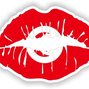 Tunisie Lips Flag - Téléchargement de fichier numérique - svg, png, eps, jpg