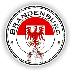 Brandenburg Seal Round Flag - Digital File Download - svg, png, eps, jpg