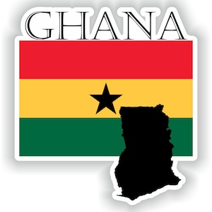 Ghana Country Project Flag - Digital File Download - svg, png, eps, jpg