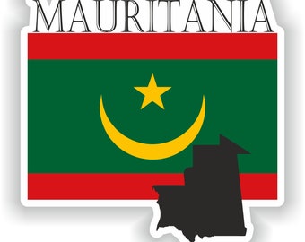 Drapeau du projet de pays de la Mauritanie - Téléchargement de fichier numérique - svg, png, eps, jpg