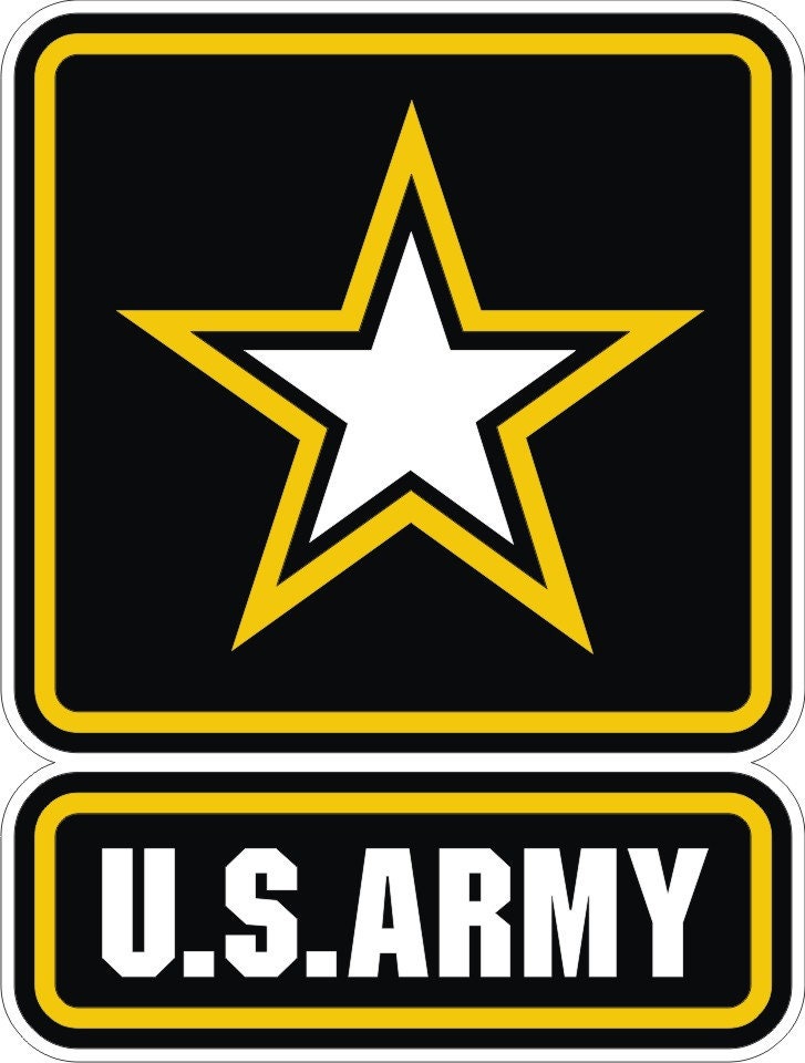 US Army Logo Military Sticker for Laptop Book Fridge Guitar Motorcycle Helmet ToolBox Door PC Boat
