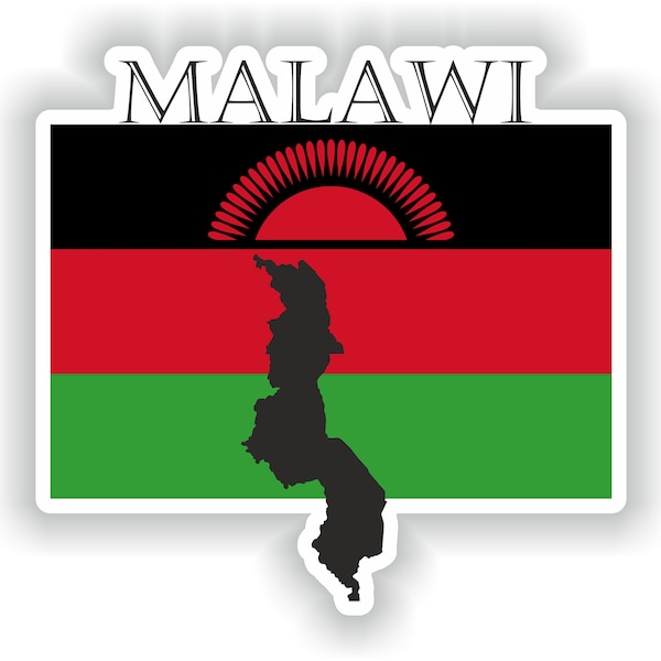 Malawi Country Project Flag - Digital File Download - svg, png, eps, jpg