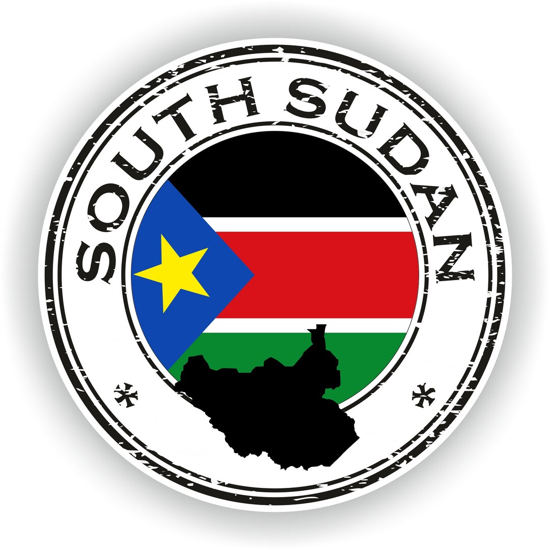 South Sudan Seal Round Flag - Digital File Download - Svg, Png, Eps ...