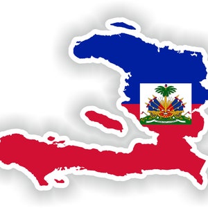 Haiti Map Flag - Digital File Download - svg, png, eps, jpg