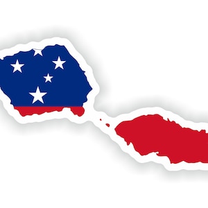 Samoa mapa bandera silueta pegatina para el libro portátil nevera motocicleta casco ToolBox puerta PC barco