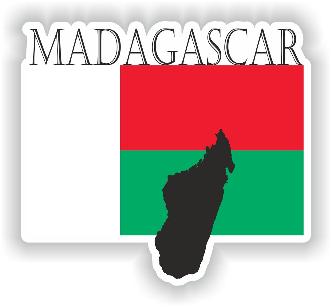 Madagascar Country Project Flag - Digital File Download - Svg, Png