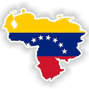 Venezuela carte drapeau - téléchargement de fichier numérique - svg, png, eps, jpg