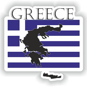 Griechenland Land Projekt Flagge - Digitaler Datei Download - svg, png, eps, jpg