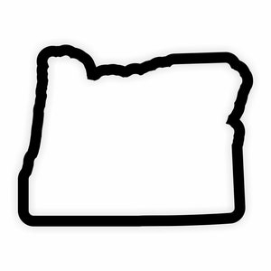 Oregon Map Flag Umriss Aufkleber für Laptop Buch Kühlschrank Gitarre Motorrad Helm Tür PC Boot