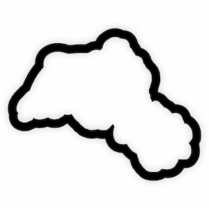 Kurdistan Karte Flagge Umriss Aufkleber für Laptop Buch Kühlschrank Gitarre Motorrad Helm Tür PC Boot
