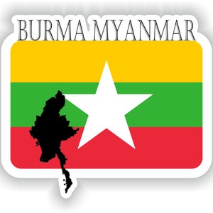 Birmania Myanmar Country Project Flag - Descarga de archivos digitales - svg, png, eps, jpg