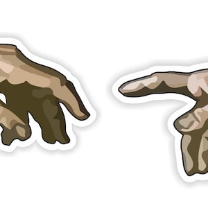 Creation of Adam Michelangelo Vatican - Digital File Download - svg, png, eps, jpg