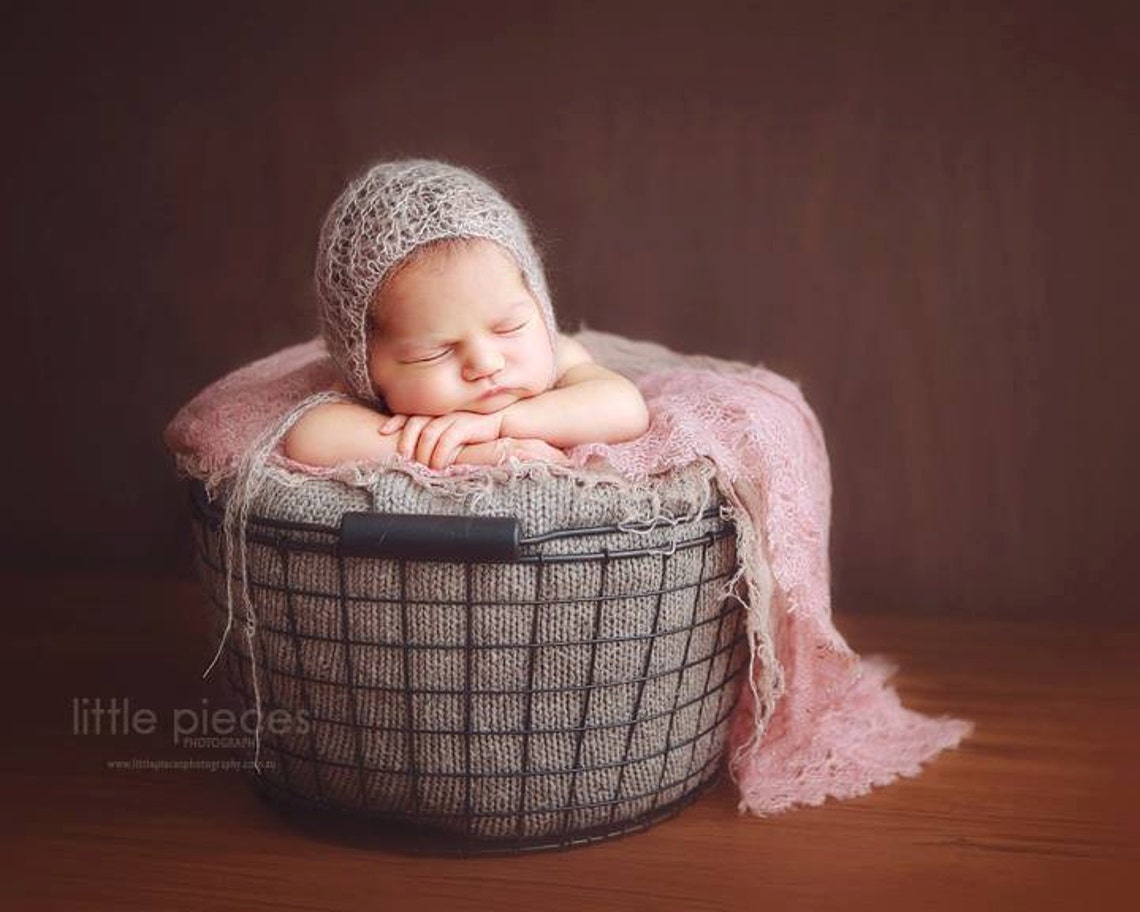 PDF KNITTING Pattern Newborn Photography Prop Mohair Tiny - Etsy