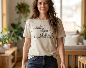 Eat. Sleep. Pickleball. Fun T-Shirt