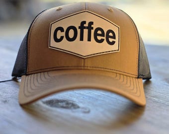 Coffee Run Mocha & Chocolate Brown Trucker Hat