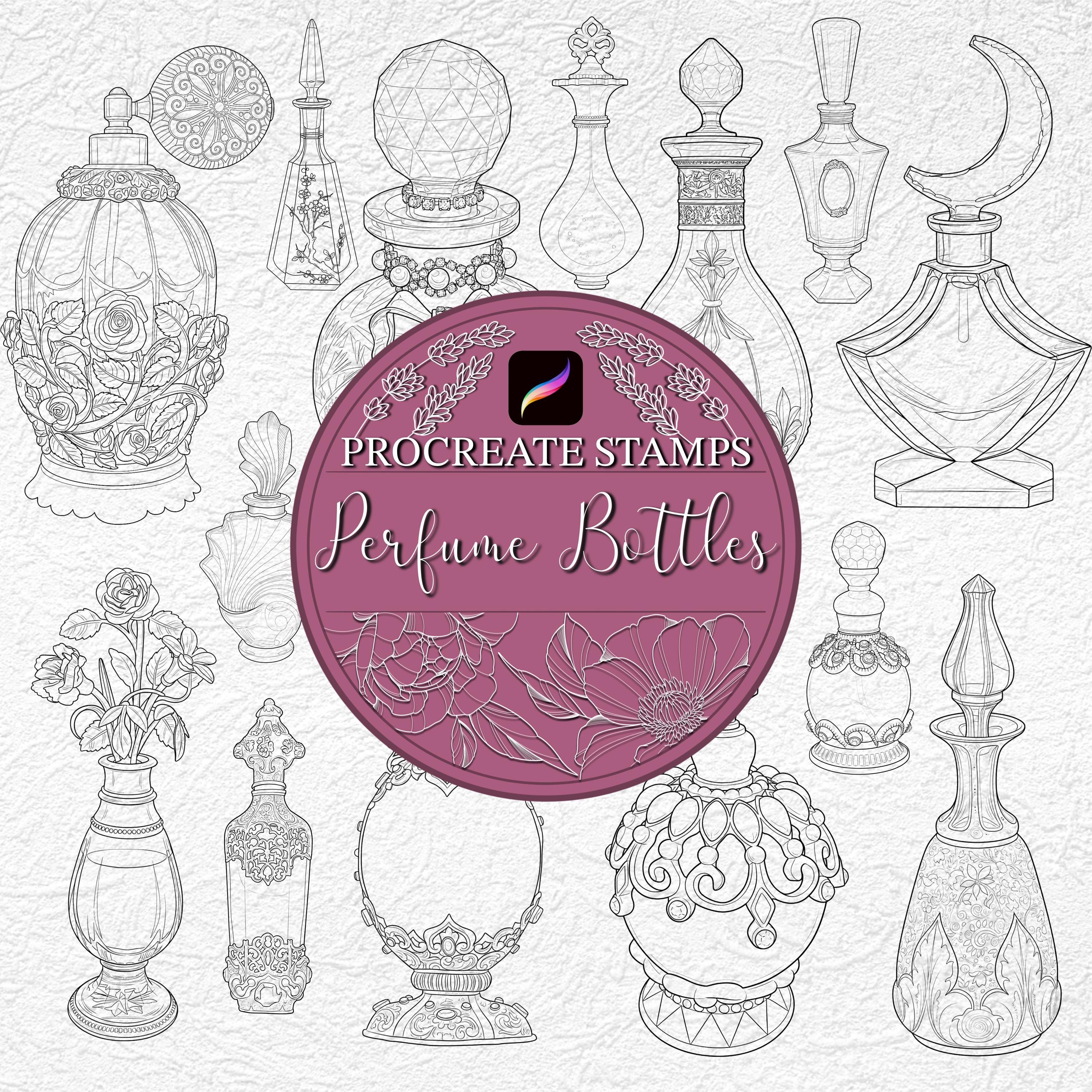 Tattoo perfume - Etsy México, image size:3000x3000