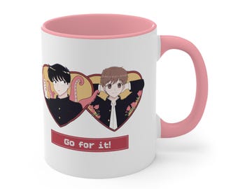 Go For It Nakamura Mug | Cute Coffee Cup 11oz and 15oz l Otaku Gift l Ganbare Nakamura-kun l Mug BL
