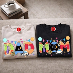 Camiseta de cumpleaños de Zootopia, camiseta de cumpleaños con merchandising de Zootopia, camiseta de regalo de cumpleaños para viaje familiar de Zootopia, camiseta a juego para toda la familia imagen 1