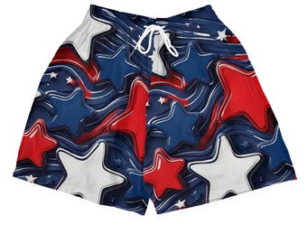 Pantalones cortos patrióticos con estrella 3D del 250 aniversario, pantalones cortos de celebración de los 250 años de Estados Unidos, pantalones cortos hawaianos del 250 aniversario de Estados Unidos