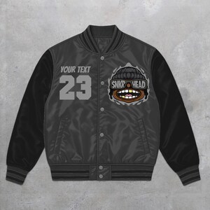 6 Cap and Gown 6s Varsity Jacket, Color Big Face, Personalized Shirt Match Sneakers