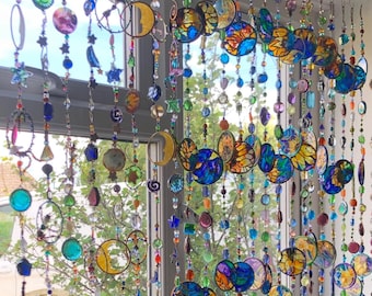 Sunflower and Star Suncatchers, Orginal & Handmade