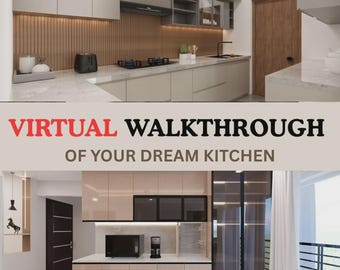 Professionelle 3D-Visualisierungs-Services für die Küche - Innen- und Außenbereich, Komplettpakete