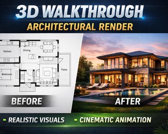 Professionelle 3D-Darstellung und Visualisierung - Innen- und Außenbereich, Komplettbesichtigungen