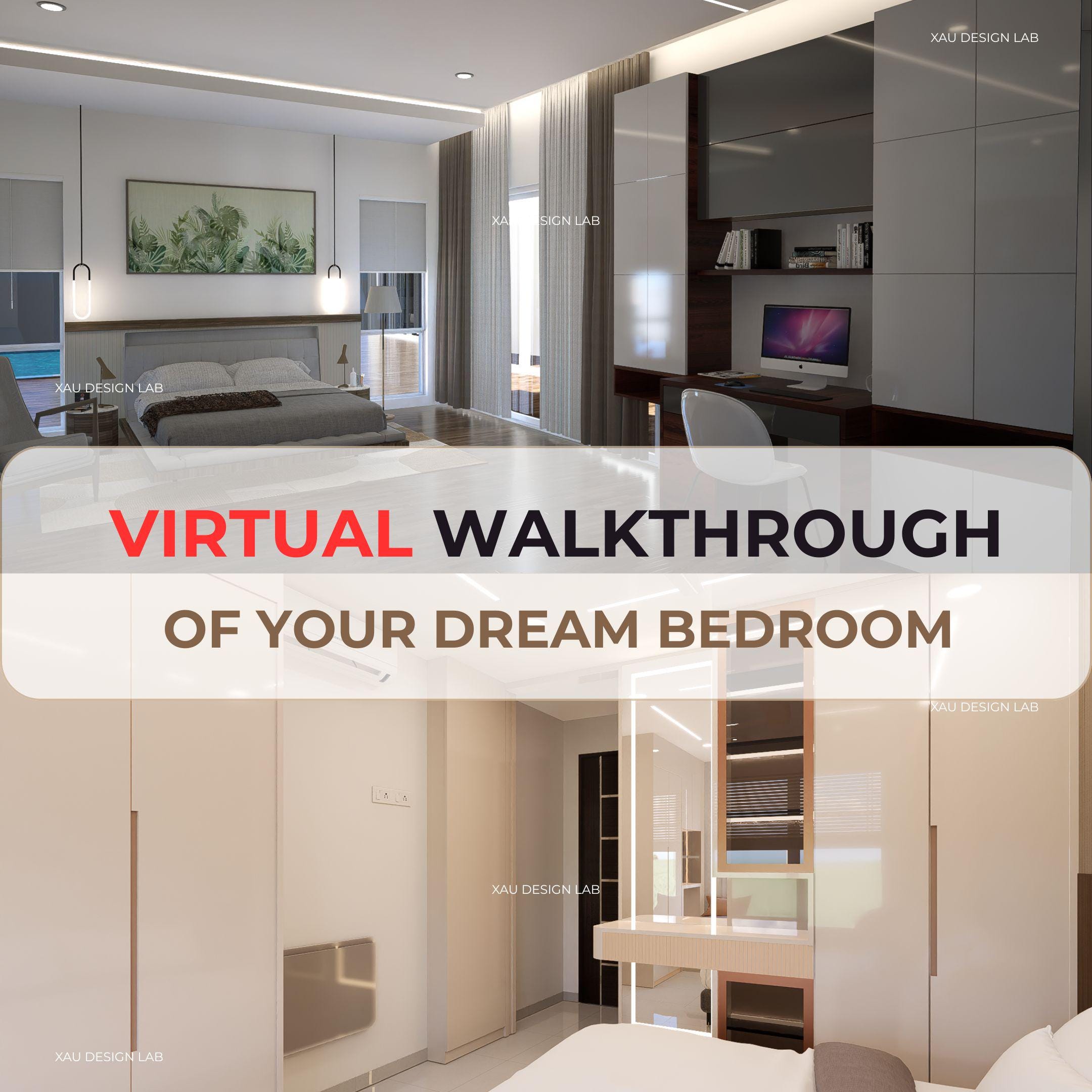 Bedroom Professional 3D Rendering & Visualization Services – Interior ...