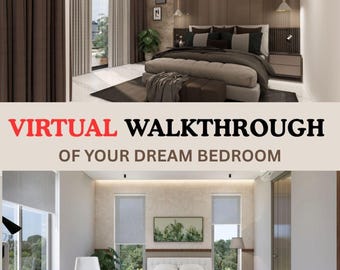 Schlafzimmer Professionelle 3D-Render- und Visualisierungsservices - Innen- und Außenbereich, Komplettansicht aller Modelle