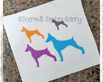 Heart Pinscher Dog vinyl car decal 6/"G34 pets animals min pin puppies paw gift