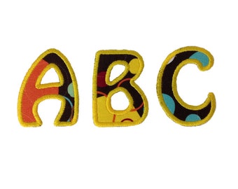 Hobo Applique Machine Embroidery Font Monogram Alphabet - 5 Sizes