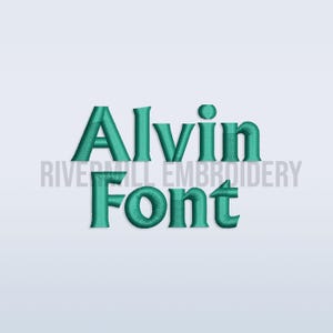 Small Mini Alvin Machine Embroidery Font Monogram Alphabet - 1/2&quot; - 3/4&quot; - 1&quot; Sizes - BX Files Instant Download Design PES