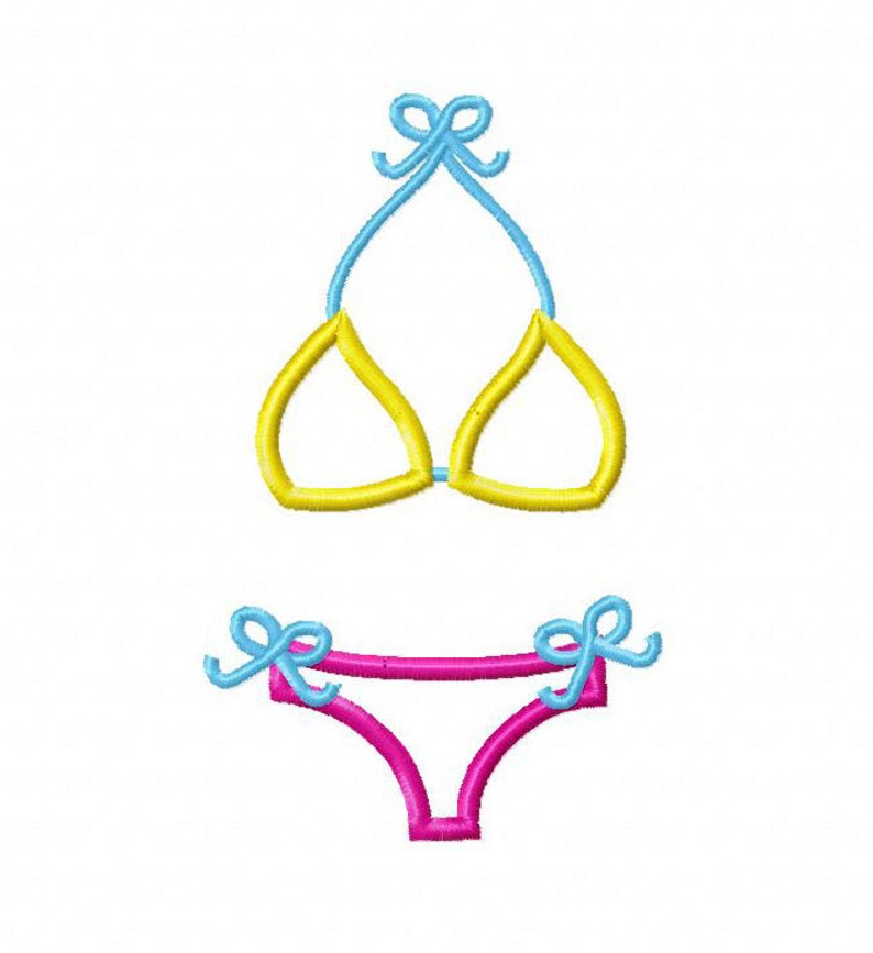 Applique bikini machine jessecmault design 4 sizes etsy Applique bikini machine jessecmault design 4 sizes etsy